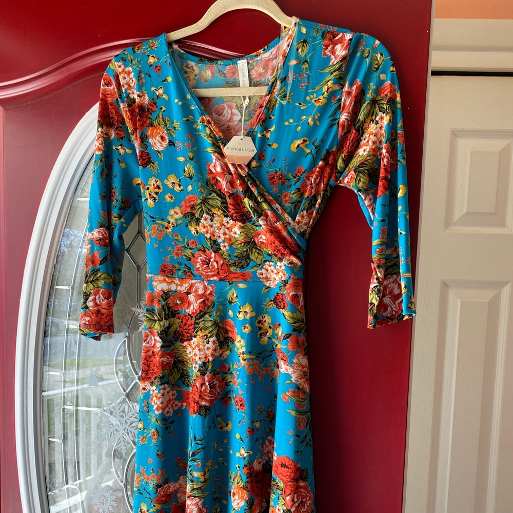 Pink Blush Maternity Knee Length Dress